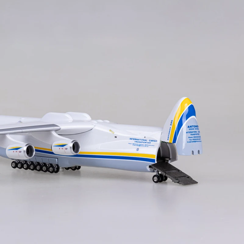 1:200 Scale Ukraine An225 Transport Airplane Diecast Resin Model Airbus Decoration Aircraft Gift Collection Display Toys For Boy