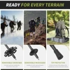 Naturehike Walking Stick First Snow EXT1 Carbon Fiber Hiking Poles 3 Section Ultra-light Telescopic Outdoor Climbing Hiking Cane 6