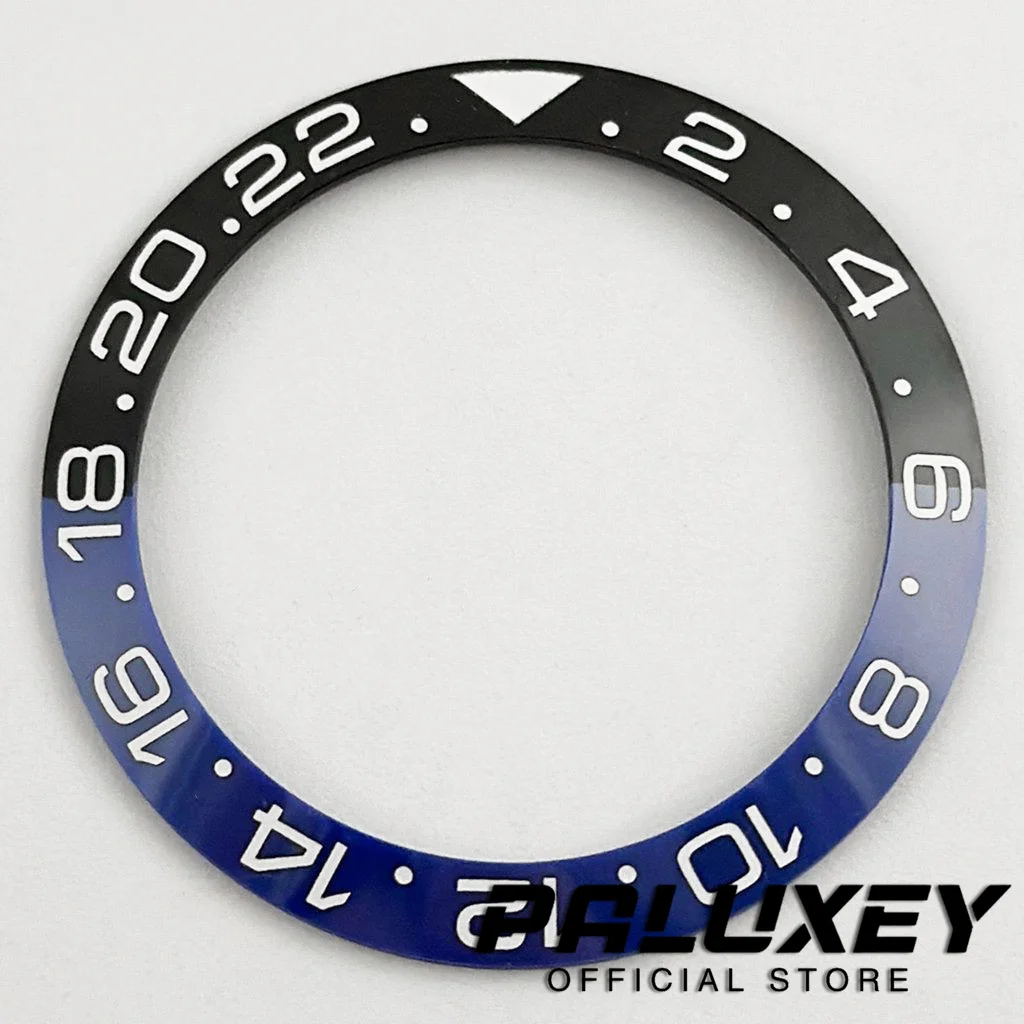 Black Blue High-Quality Diving GMT SEA Ceramic Bezel Insert