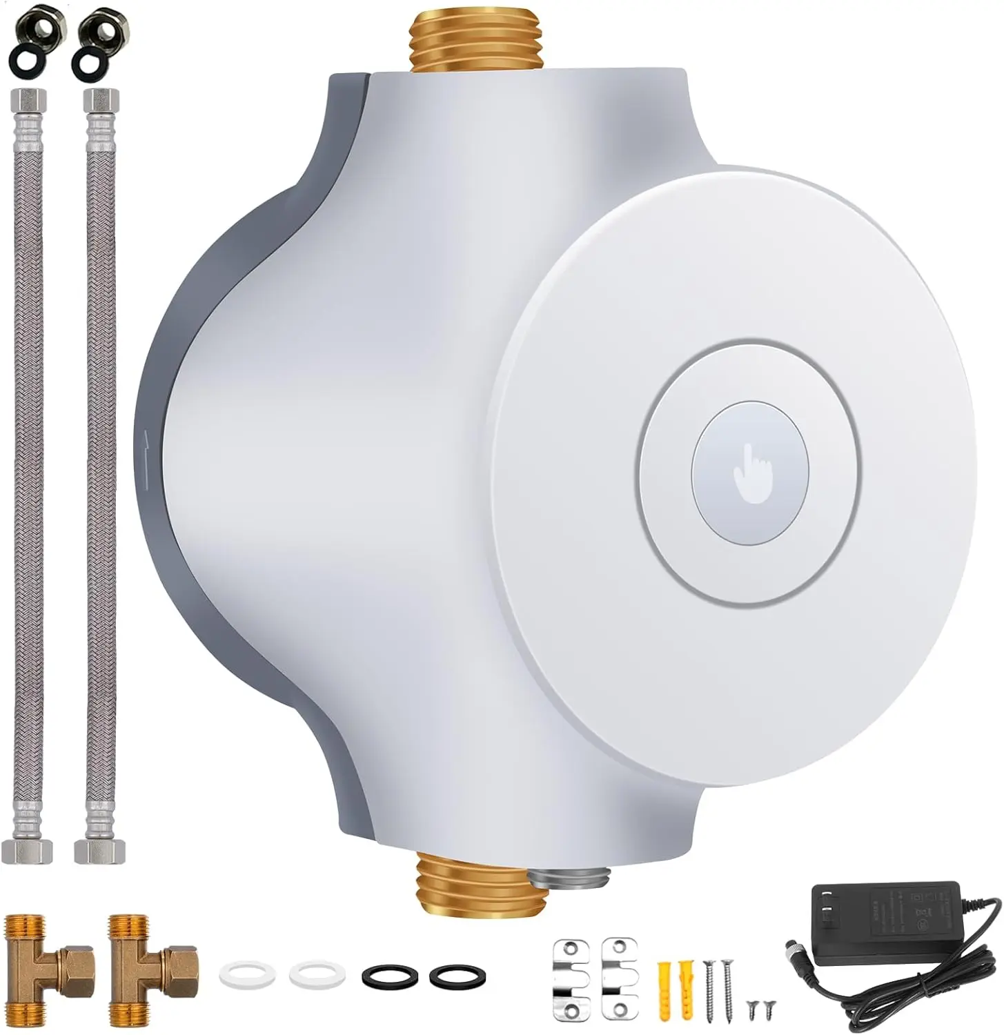 Smart Instant Hot Water Recirculating Pump System NSF/ANSI 61 & 372 for Tanked Tankless Water Heater 3 speed Bulit-in Thermostat