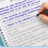 English Reusable Magic Book Copybook for Calligraphy Learning Alphabet Word Short Sentence Composition Handwriting Practice Book 2