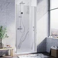 Pivot Swing Shower Door 36 in.W x 72 in.H, Frameless Shower Door with 1/4 in. Clear Tempered Glass, Single Glass Panel 1