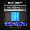 2000W Outdoor Powerful Solar LED Lights 12000mAh Super Bright Street Light Motion Sensor Remote Control Waterproof Garden Solar 5