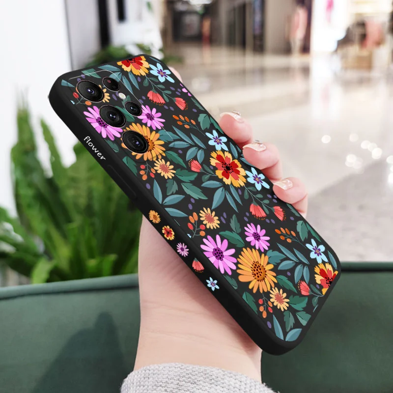 Vibrant Floral Phone Case Cover