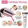 4 in 1 Electric Razor for Women Shaver Lady Shaver Body Hair Trimmer for Armpit Bikini Arm Leg Face Mustache Portable Painless 3