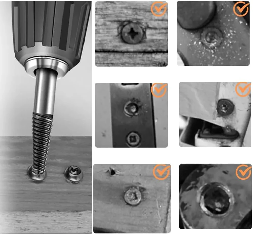 Spiral Screw Extractor Set 5/6PCS for Broken Rusted Nuts Bolt screw extractor set