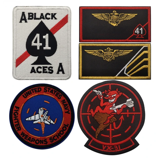 Top Gun Flight Test MAVERICK Ranger Patch Vf-1 VX-31 Tomcat US Navy Fighter  Weapon School Squadron Badge Patches For Jacket - Price history & Review, AliExpress Seller - BADGE Official Store