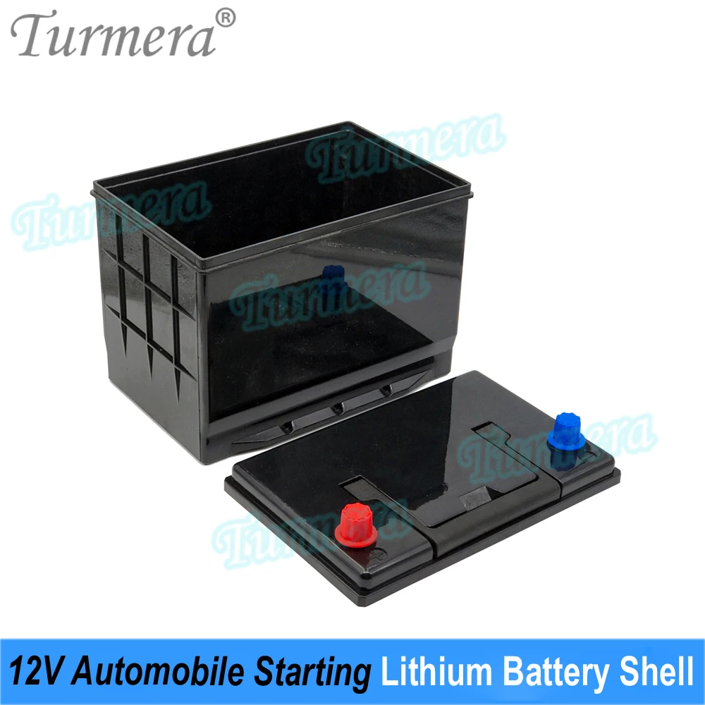 Turmera 자동차 배터리 박스, 자동차 시동 리튬 배터리 쉘 사용, 60 시리즈 80D26 55D26 65D26, 12V 납산 교체