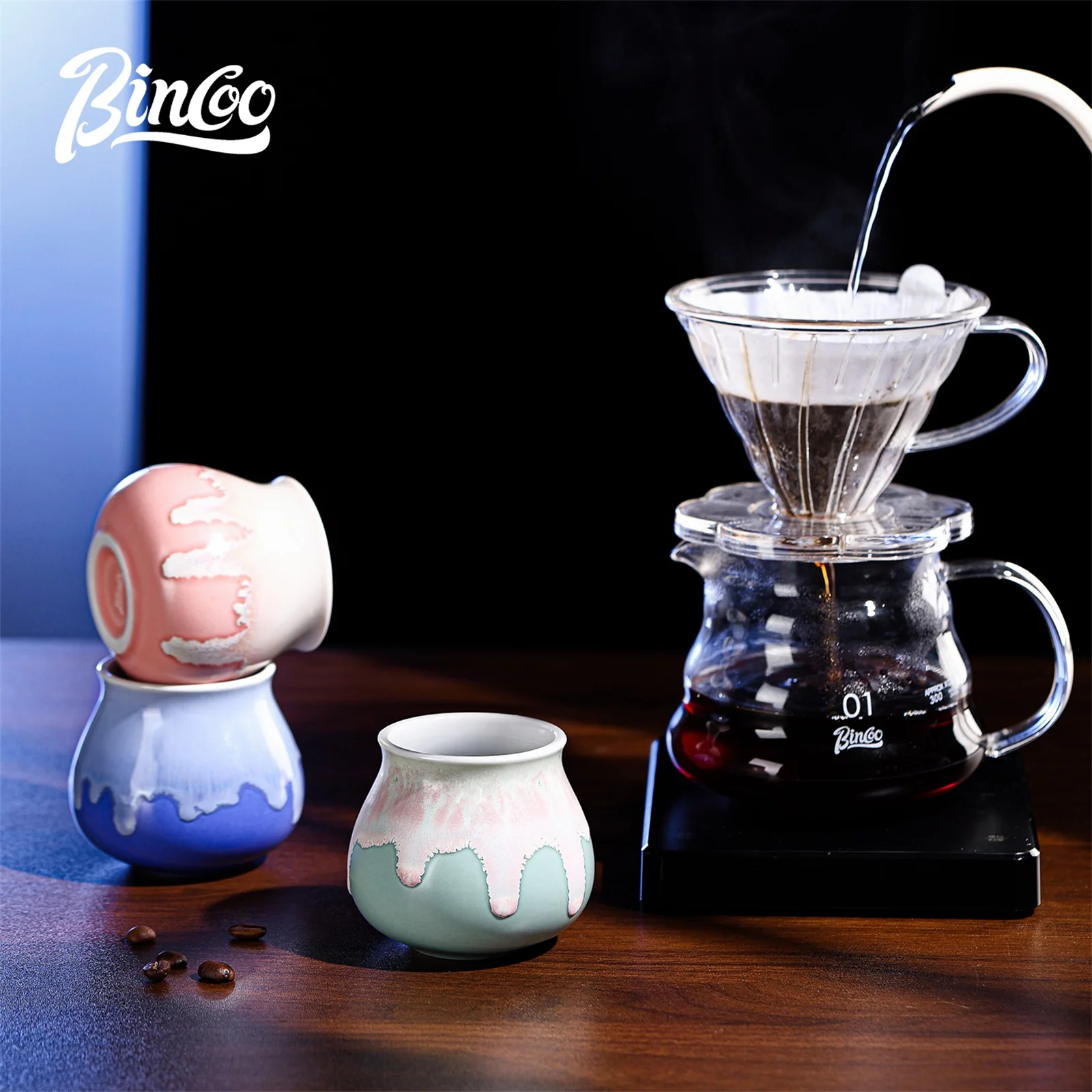 كوب قهوة سيراميك بينكو