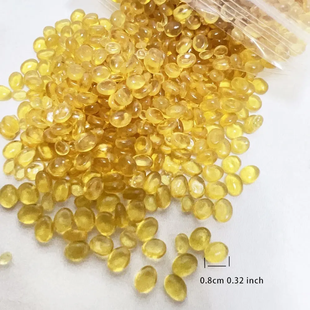 Hot melt adhesive glue 100G thermal binding yellow Hot glue 100g Italian hot melt adhesive Glue nail hair extension