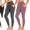 Sports New Women's Pocket Leggings with High Waist and Abdominal Compression for Fitness Soft and Comfortable Fitness Leggings 2