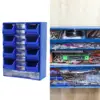 Hardware Parts Organizer Wall Mount Sturdy for Bolts Screws Nuts Small Items Screws Nails Hardware Organizer Workshops 6