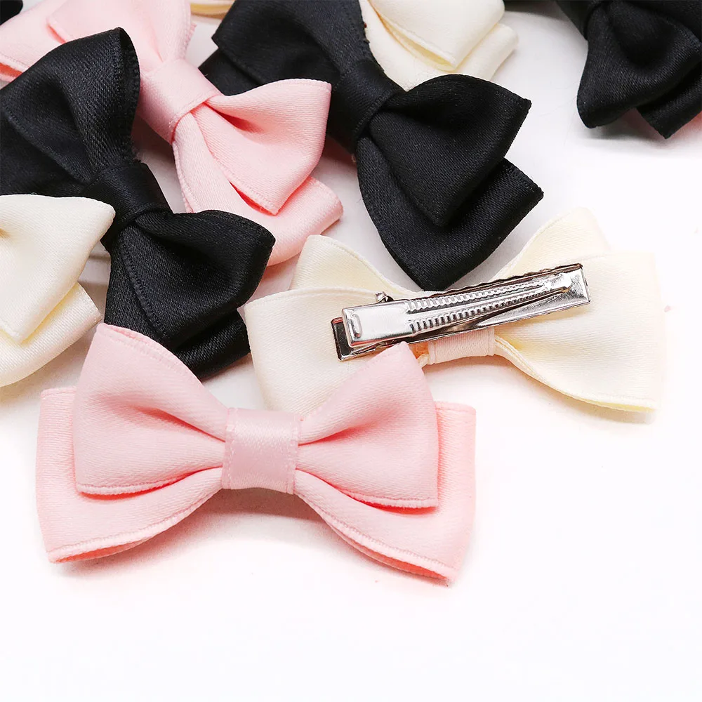 2PCS Pet Hair Clips For Dogs Pet Dog Bows With Metal Clip Large Dog Bows Hair Accessories Dog Bowknots Pet Supplies 6