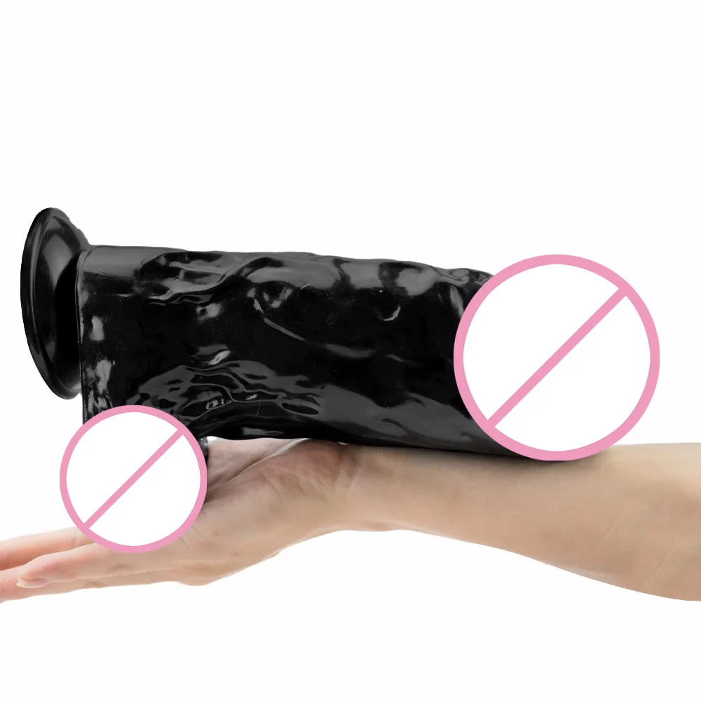 Huge Dildo Sex Toys Women Masturbators Big Penis Cock Vaginal Anal Dilator No Vibrator Dildos
