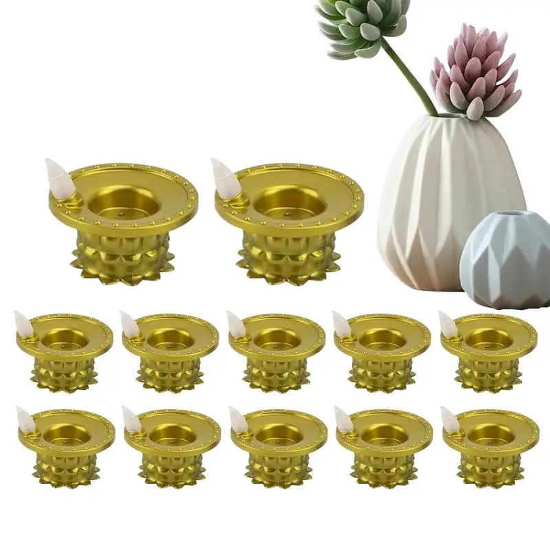 

Floating Tea Lights 12pcs Floating Flickering Tealights Water Activated Floating Battery Operated Tea Lights Candles Safe For