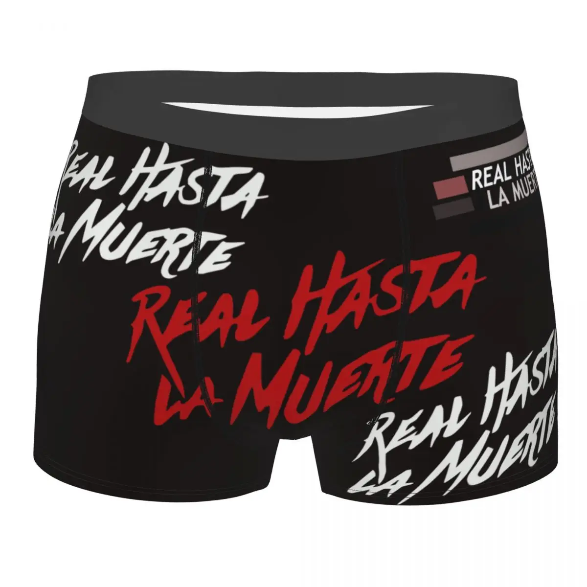 

Real Hasta La Muerte Gift For Your Friends 2 Man's Boxer Briefs Underwear Highly Breathable High Quality Gift Idea