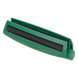 Premium 110mm Cigarette Rolling Machine - Tobacco Roller and Smoking Accessory (Green)