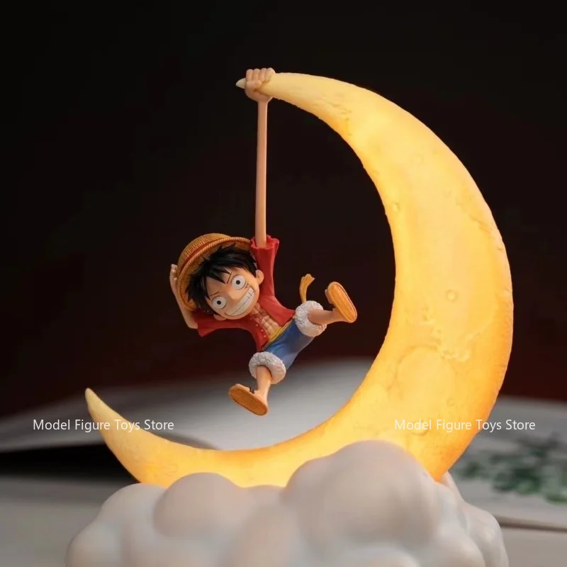 In Stock One Piece Original Luffy night lights Lamp Collection of Figures Birthday Studio Ornaments Decorations Trendy Gift Toys Sneakatelier