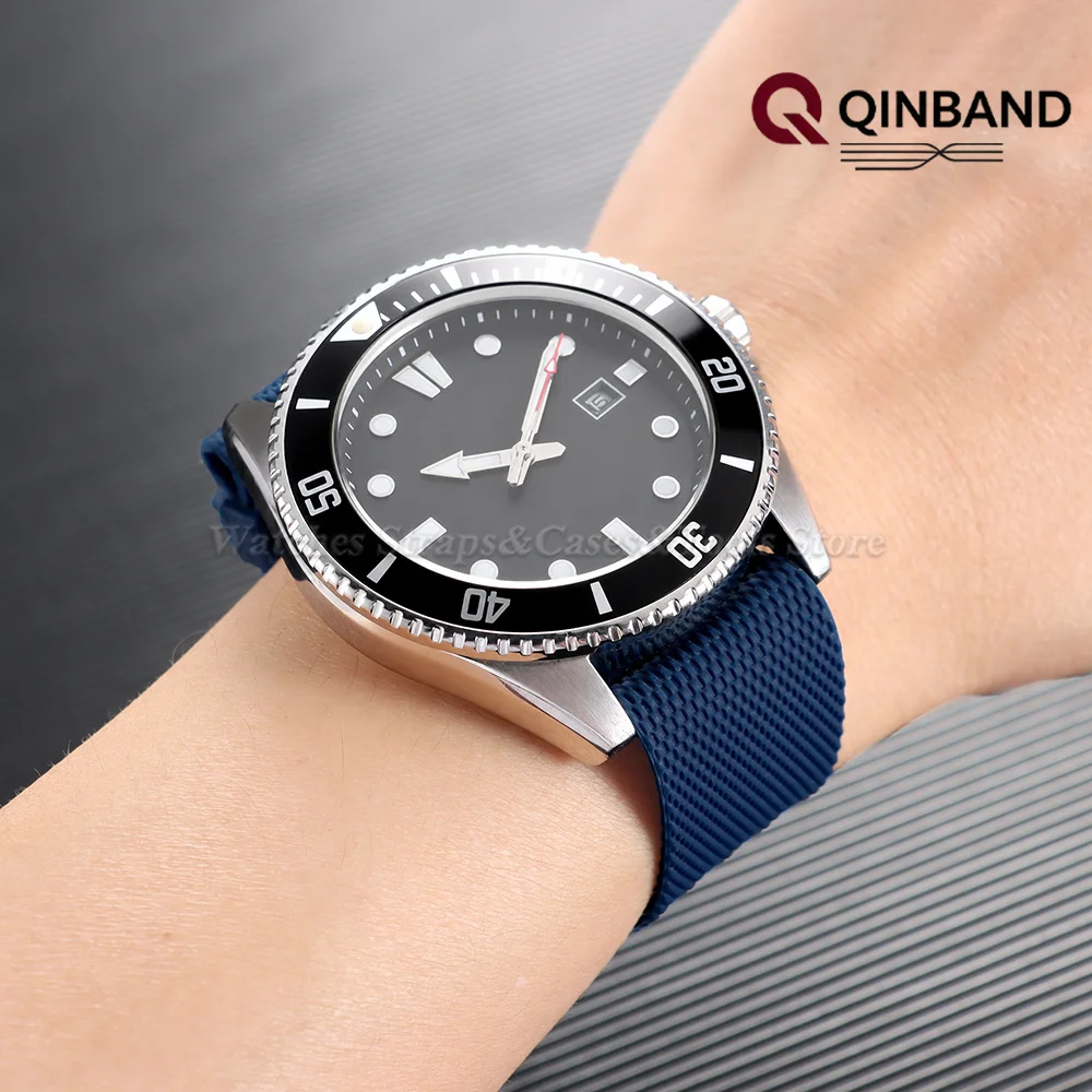 Sport Fashion Waterproof Silicone Watch Strap - Soft Rubber Wristband