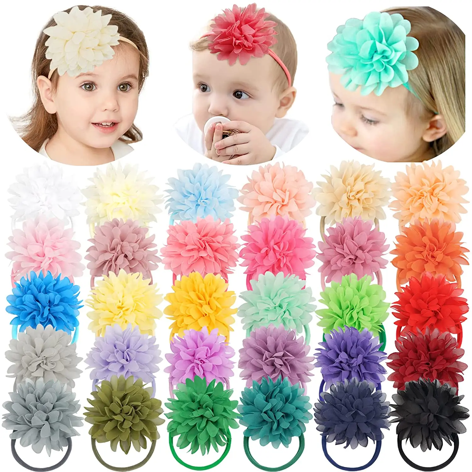 Niñas Diademas De Plástico En Accesorios Para El Cabello De Niñas