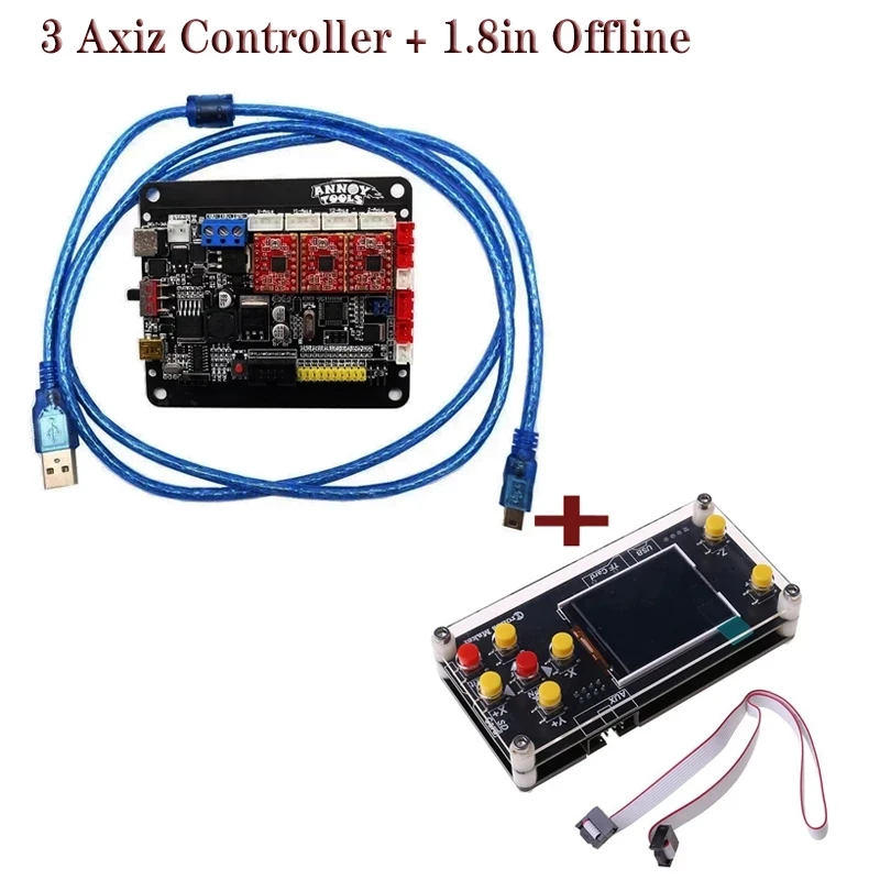 DIY Laser Engraving Machine GRBL 4-axis Control Board Offline CNC Control Board 3018PRO 1610/2418/3018 3 Axis 2 Axis Controller butcher block woodworking bench Woodworking Machinery