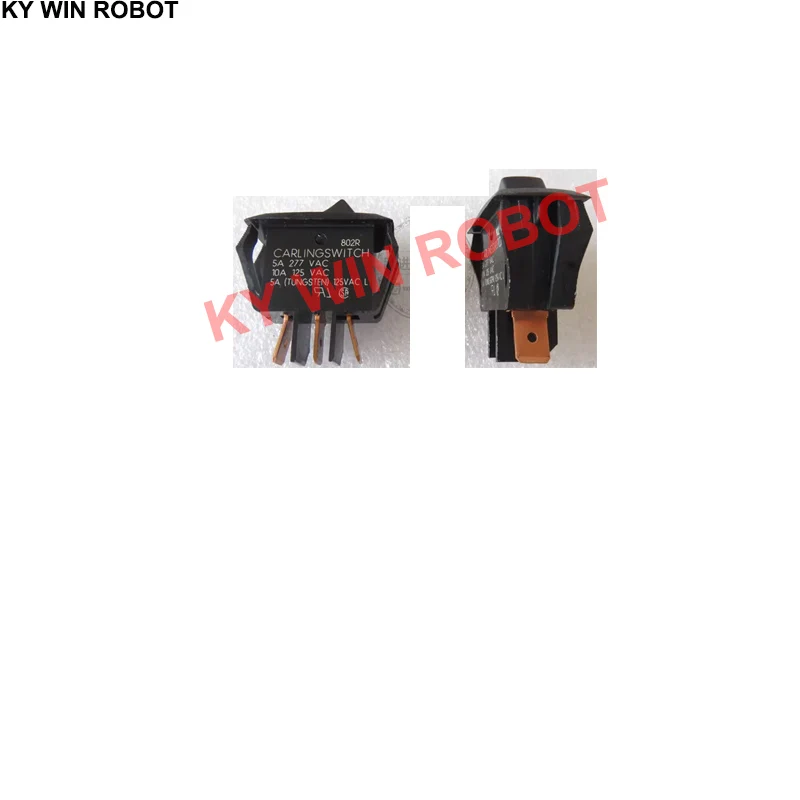 

1PCS/LOTS Imported U.S.A. 802R Boat Power Switch 3-Pin 2-Position Rocker Switch 5A 277V