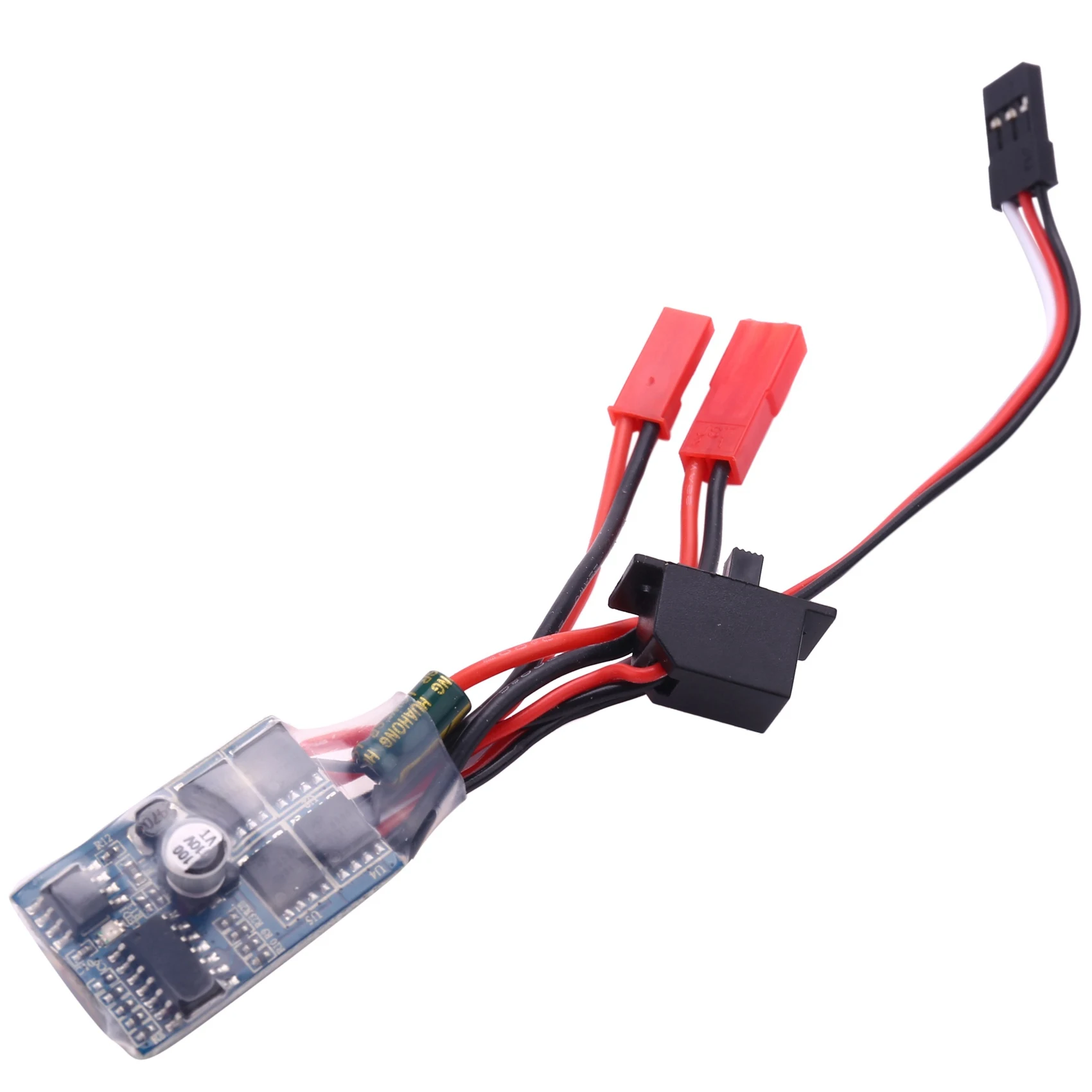 브레이크 없는 RC 자동차 보트용 혁신적인 2X Rc ESC 10A 브러시드 모터 속도 컨트롤러