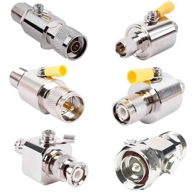 Sma Bnc Tnc Uhf N F Tipo L29 Din Scaricatore Di Alimentazione Dell'Antenna 0-3G Tipo Scaricatore Di Alimentazione Dell'Antenna Di Sovratensione Maschi