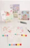 20Sheets Creative Watercolor Painting Book For Kids Fairy Tale Animal Flowers Gouache Graffiti Drawing Picture Children DIY Toys 3