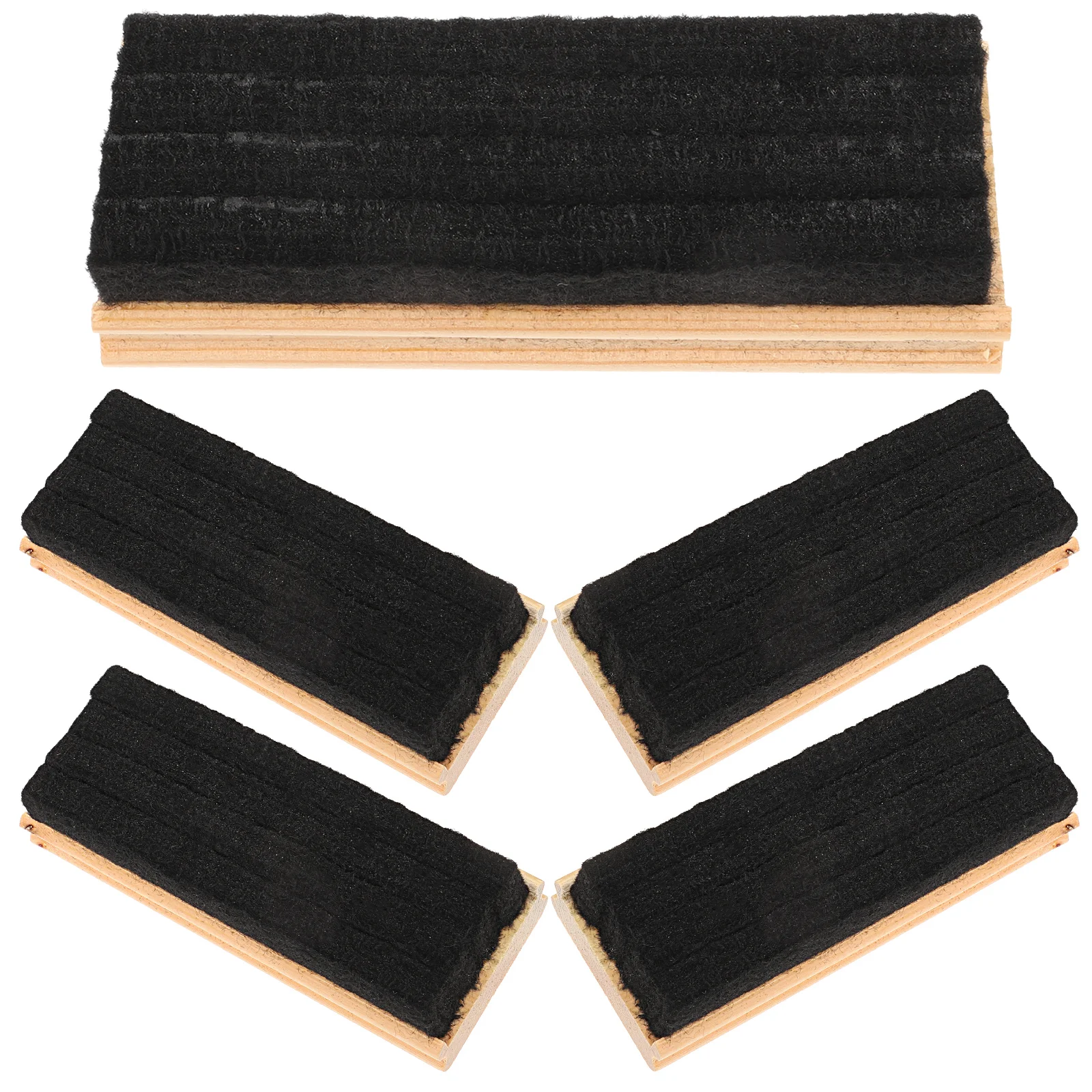 

Whiteboard Eraser Wood Felt Cleaner Wipe Blackboard Eraser Dry Erase Board Cleaning School Stationery Supplies