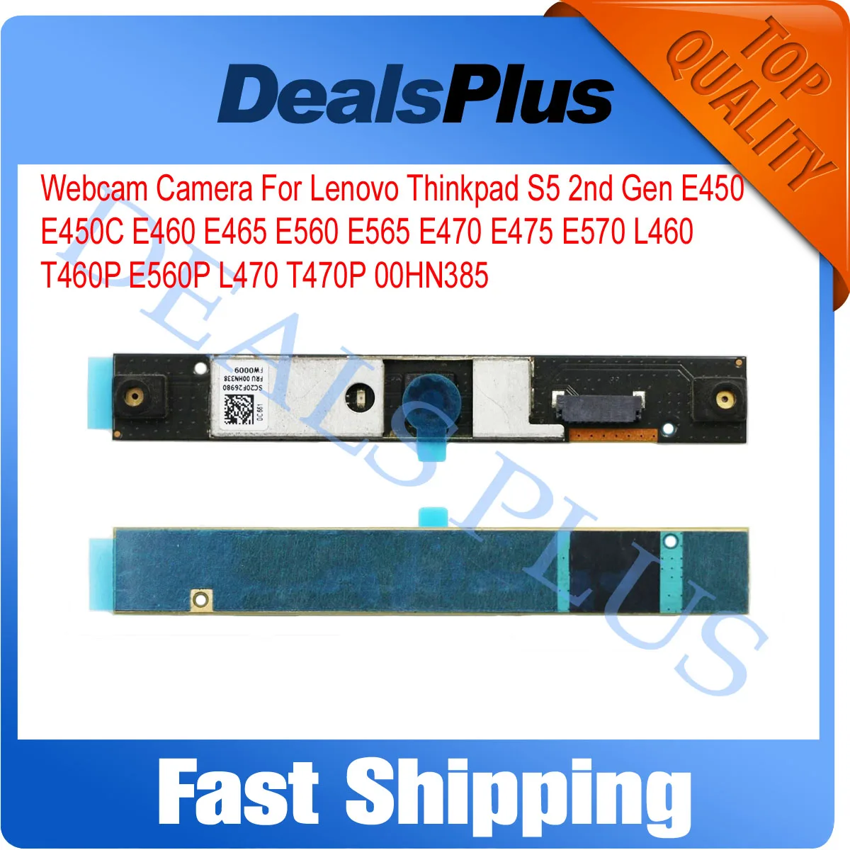 

New Webcam Camera For Lenovo Thinkpad S5 2nd Gen E450 E450C E460 E465 E560 E565 E470 E475 E570 L460 T460P E560P L470 T470P 00HN3