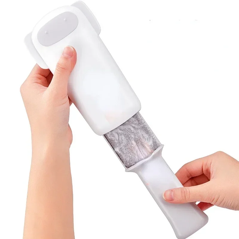 Magic Lint Remover Pet Hair Remover Clothes Lint Roller Reusable Hair Cleaning Brush Static Brush Portable Clothes Roller