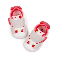 Baby Boys Girls Spring and Fall Cartoon Cute Baby Sneakers Soft Rubber Bottom Non-slip Breathable Walking Shoes 2