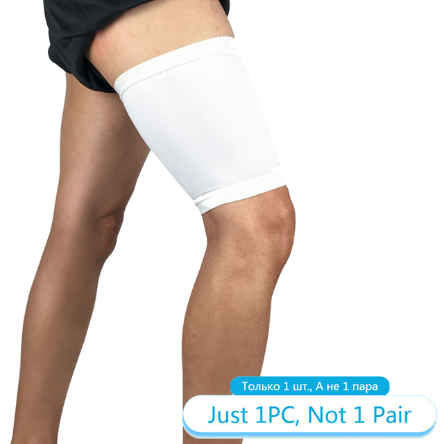 Thigh Wrap Hamstring Brace Support Compression Sleeve for Pulled Hamstring Strain Injury Tendonitis Rehab and Recovery New