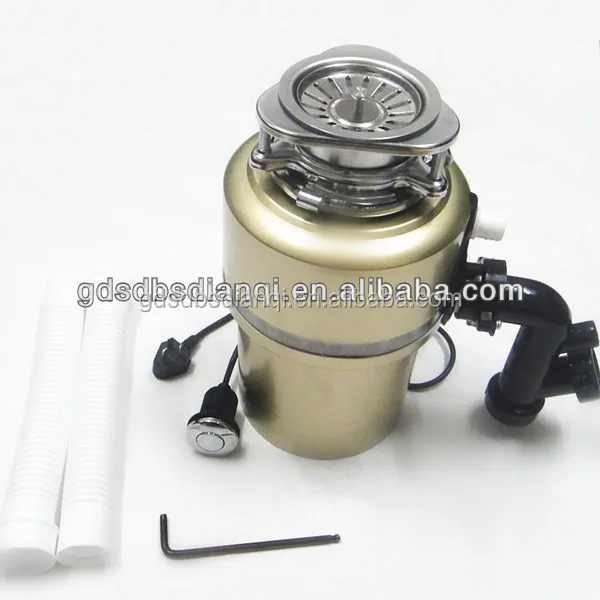 High demand Food Waste Disposer kitchen sink crusher with CE Rohs 3/4 HP FWD 1200ml 4