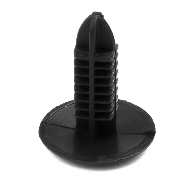 50x Car Black Plastic Rivets Retainer Clip 4mm X 5mm X 12mm For Car Bumper Fender Clips Fastener Interior Accessories 5