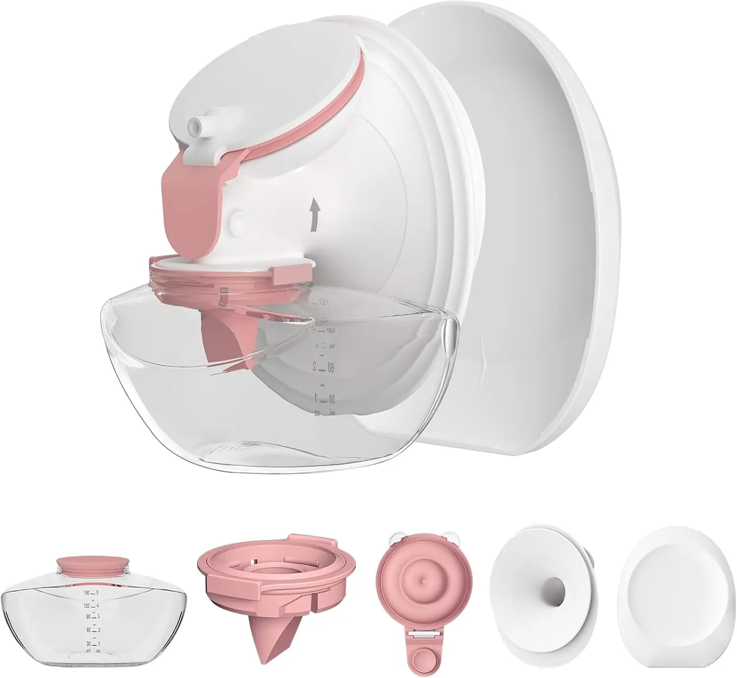 ชุดเปลี่ยนเต้านม M9 ครบชุด สำหรับเครื่องปั๊มน้ำนม Momcozy รุ่น Mobile Flow แบบอัพเกรด |   อัพเกรด M9, หน้าแปลน 24 มม., วาล์วสีแดง, ไดอะแฟรมสีแดง 1