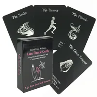Island Time Love Oracle Cards Black Tarot Card Divination Board Game Party Deck 1