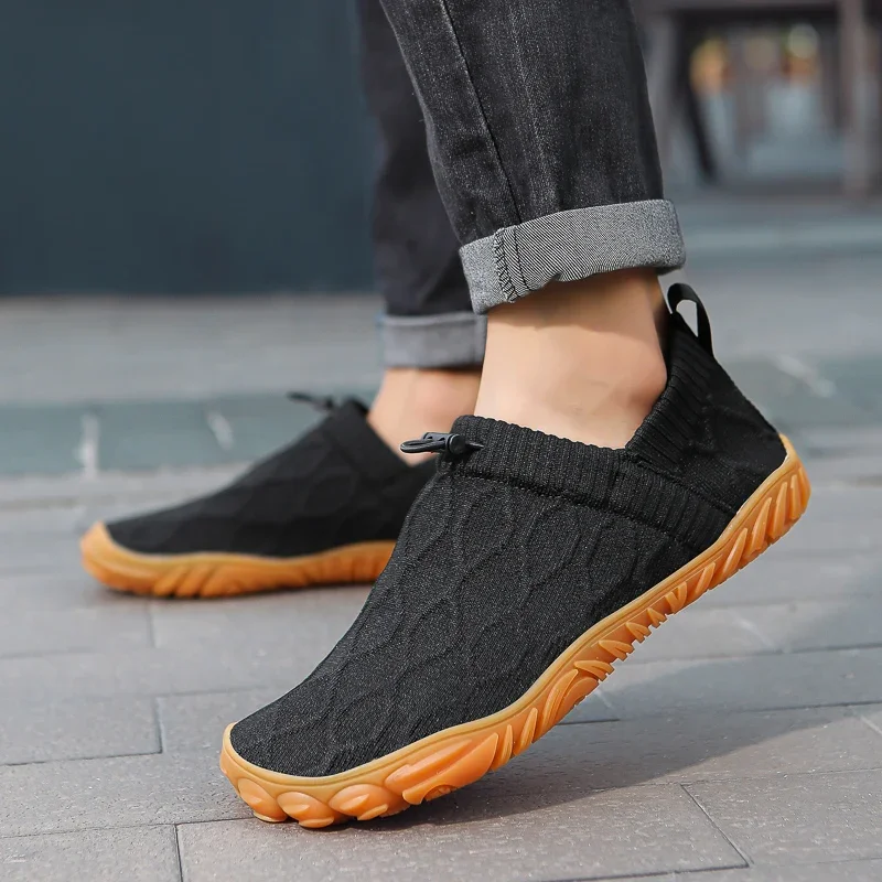 Men's Casual Shoes Minimalist Barefoot Shoes Men's Walking Sneakers Lightweight and Breathable Zero Drop Sole Wide Toe Box 3