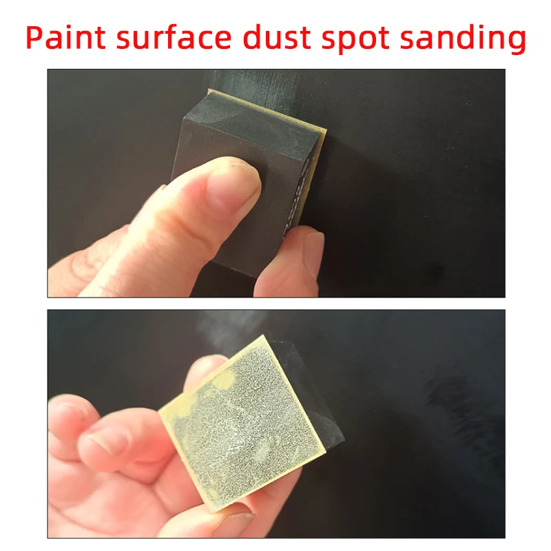 KOVAX Car Paint Surface Fine Polishing Sandpaper Block Open 8 Points Grinding Block for Removing Dust Points Auto Body Work sandpaper set polish sand paper sandpaper tools