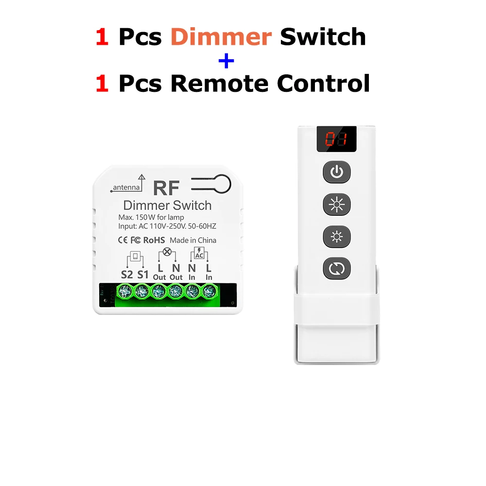 1 Dimmer 1 Remote