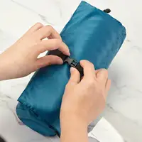 Travel Foldable Toiletry Bag Men's Portable Dry and Wet Separation Travel Wash Waterproof Women's Makeup Bag 2