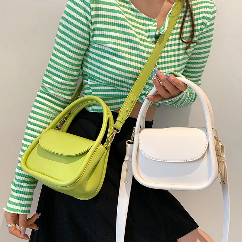 

Яркая Цветная нишевая дизайнерская портативная мини сумка через плечо для женщин модная и модная текстурная кожаная маленькая квадратная сумка