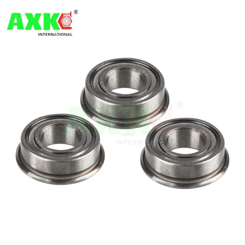 Ball Bearings F695ZZ Flanged Bearing 5*13*4mm 10pcs/1 lot F693ZZ F694ZZ F695ZZ F696ZZ F697ZZ F698ZZ F699ZZ