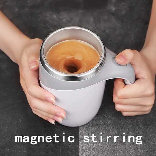 Automatic Self Stirring Magnetic Mug 304 Stainless Steel Coffee