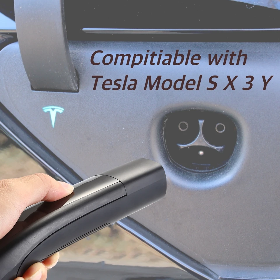 テスラ用充電ケーブル,タイプ2からnacs, ev, iec62196,3 y x s, 1相32a