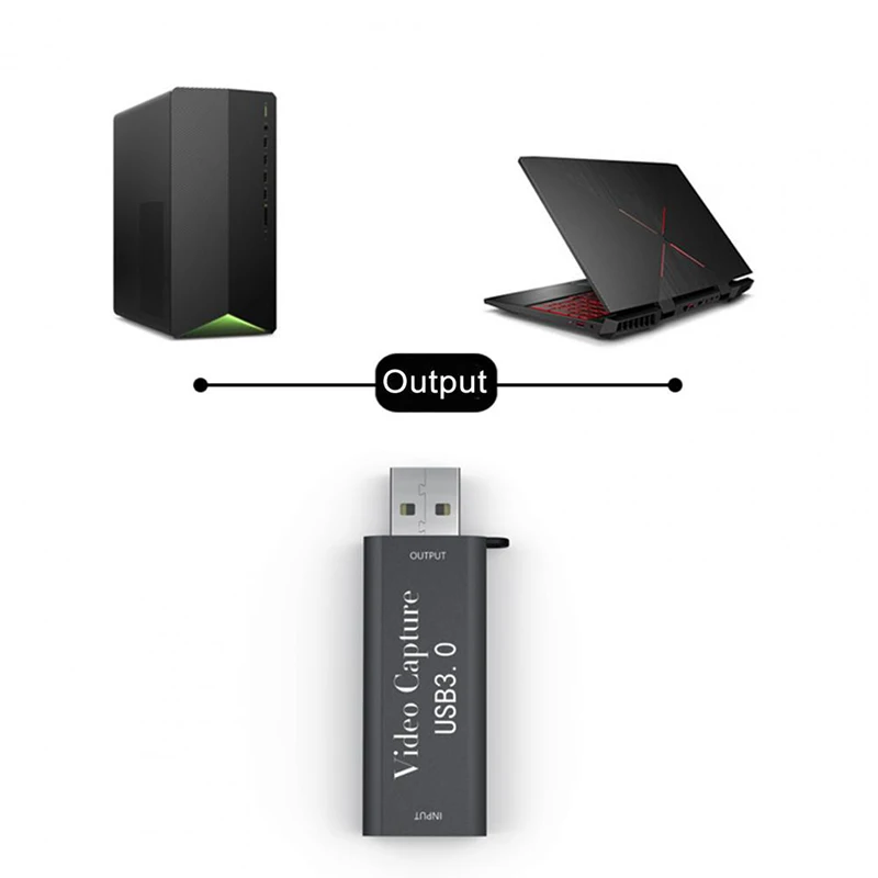 KuWfi 4K 60FPS USB3.0  ĸó ī HDMI to USB3.0 1080P Ǯ HD  ī, PS4 Xbox  Windows Linux Mac