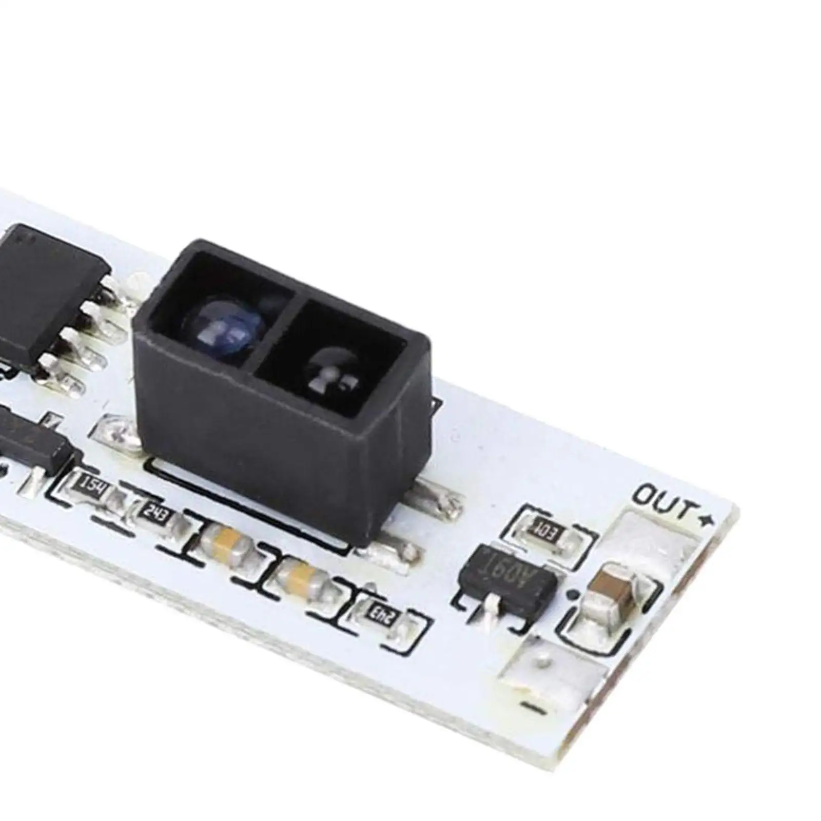 4 Pcs Hand Sweep Sensor Module LED Light Controller Practical Cabinet Light Sensor Switch Module for Cupboard Wardrobe