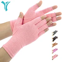 Arthritis Gloves - Men&Women Fingerless Compression Wrap for Hand Pain&Osteoarthritis - for Arthritic Joint Symptom Relief 1