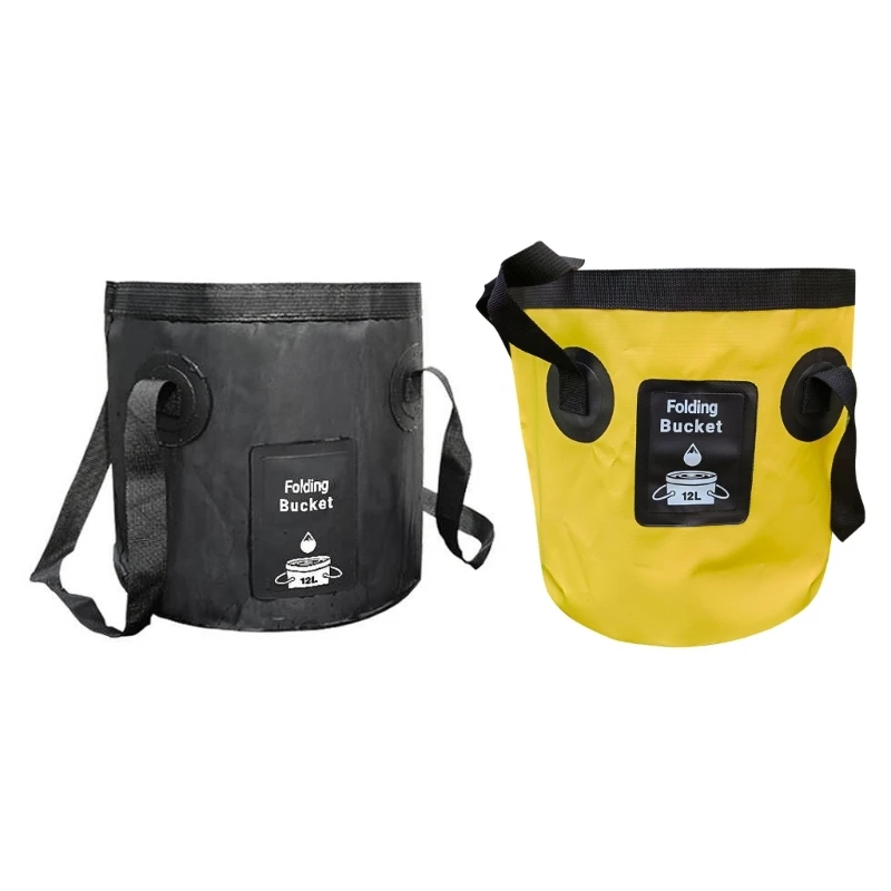 

Portable Folding Bucket Water Storage Bag for Hiking, Camping & Outdoor Survival